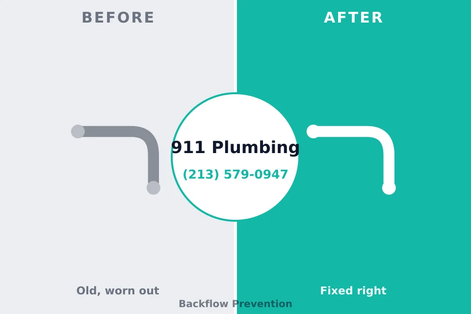 Before and after: plumbing repair Grayson Valley, AL